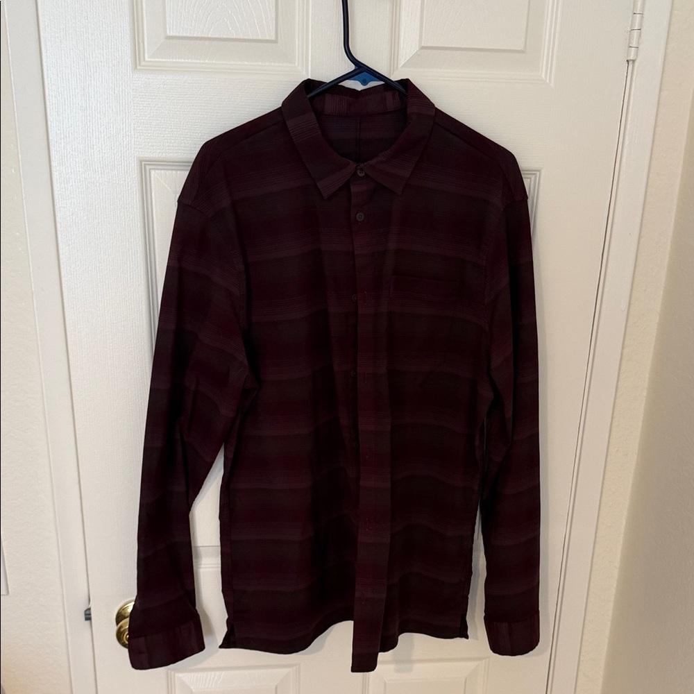 Lululemon mason peak flannel XL